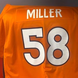 Denver Broncos Nike football Jersey. Von Miller size XL